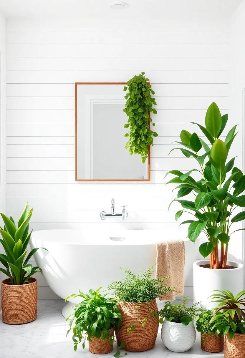 Emphasis on Nature:⁢ Incorporating indoor Plants for a ‌Lush Look