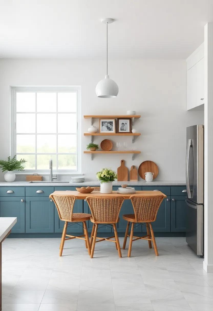 Personal stories Through Art: Displaying Family Memories in a Coastal Theme