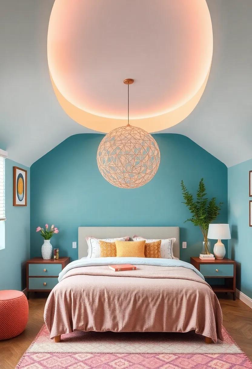 Create a Whimsical Ceiling Feature to Elevate Your Room