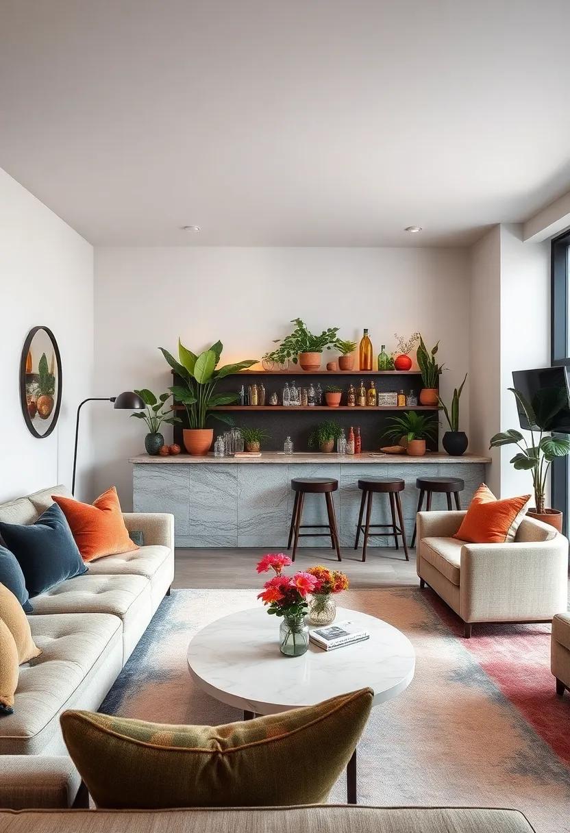 Experiment with Plant Displays to Liven Your Bar Space