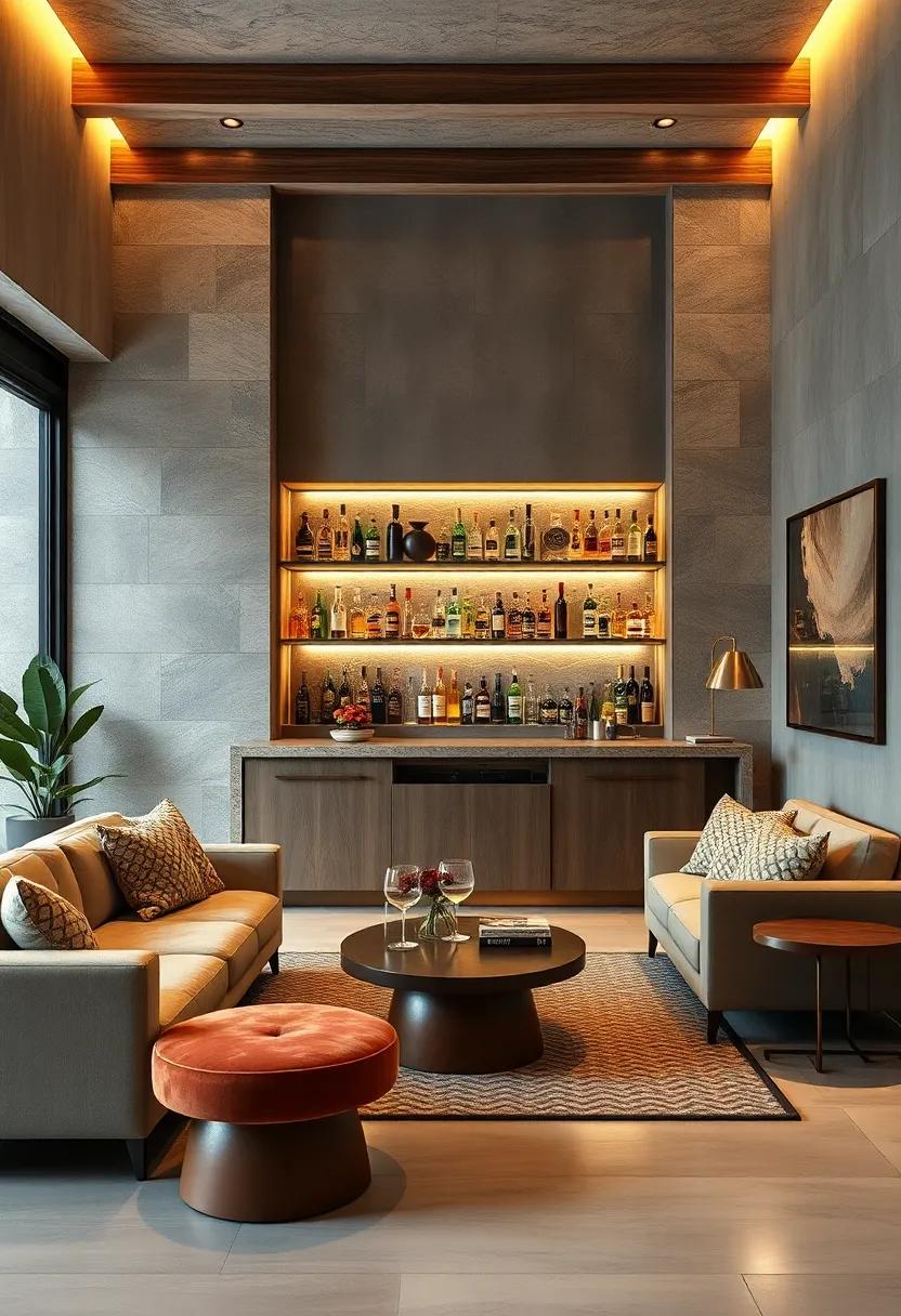 Highlight Eye-Catching Spirits Display for Visual Appeal