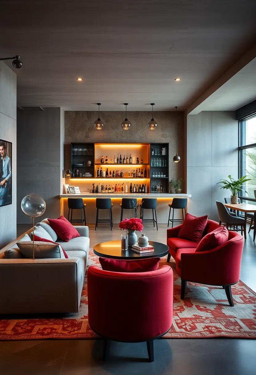 Select the Perfect Seating Arrangement Around Your Bar