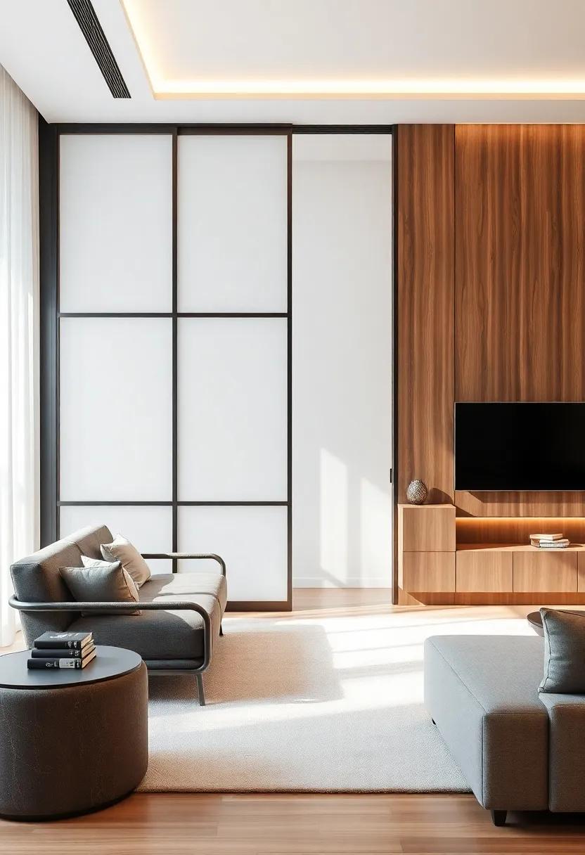 Sleek and ‌Chic: Minimalist Room Partitions for Modern Interiors