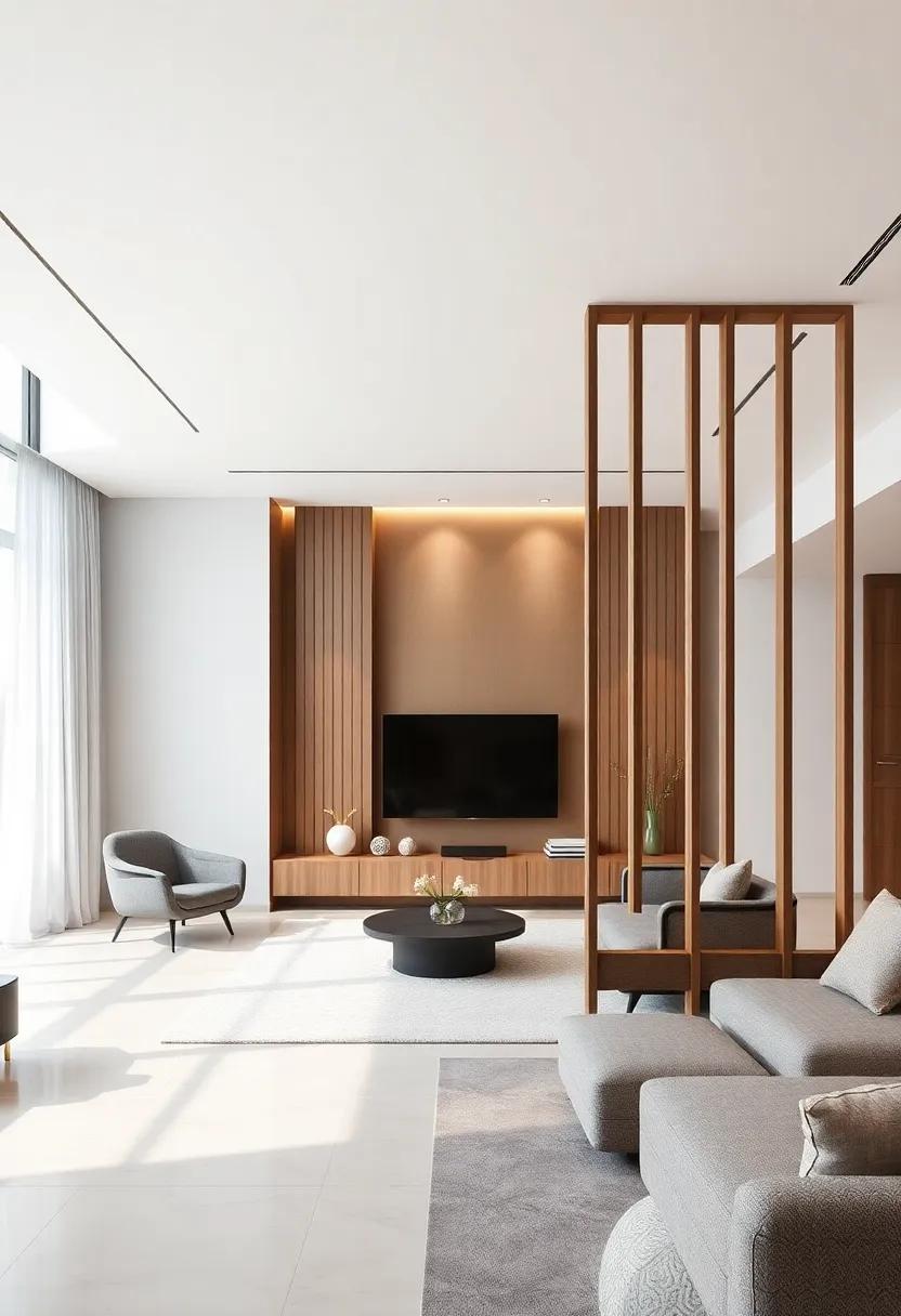 Sculptural Masterpieces: Artistic Room Dividers That Define Your Living Area