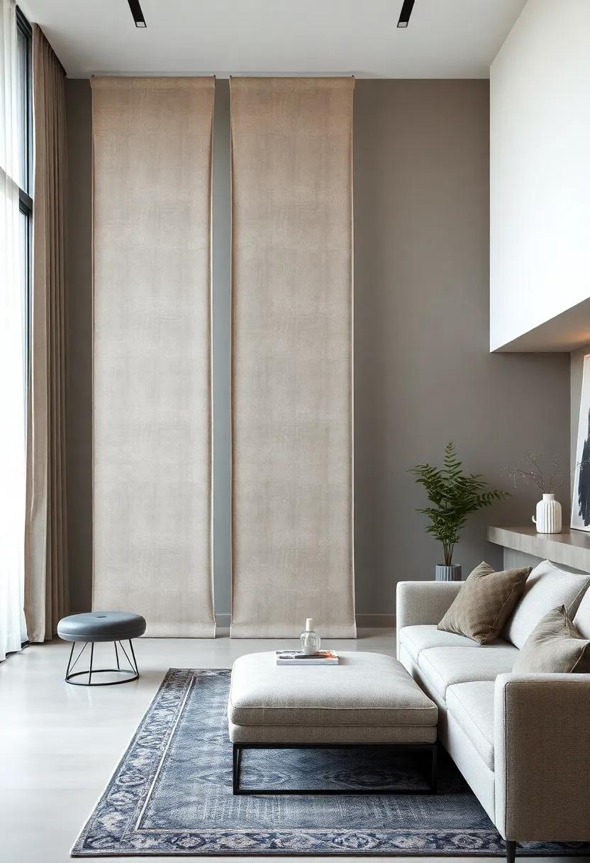 Softening Spaces: Textured Fabric​ Partitions ⁢for‌ Cozy Living Areas