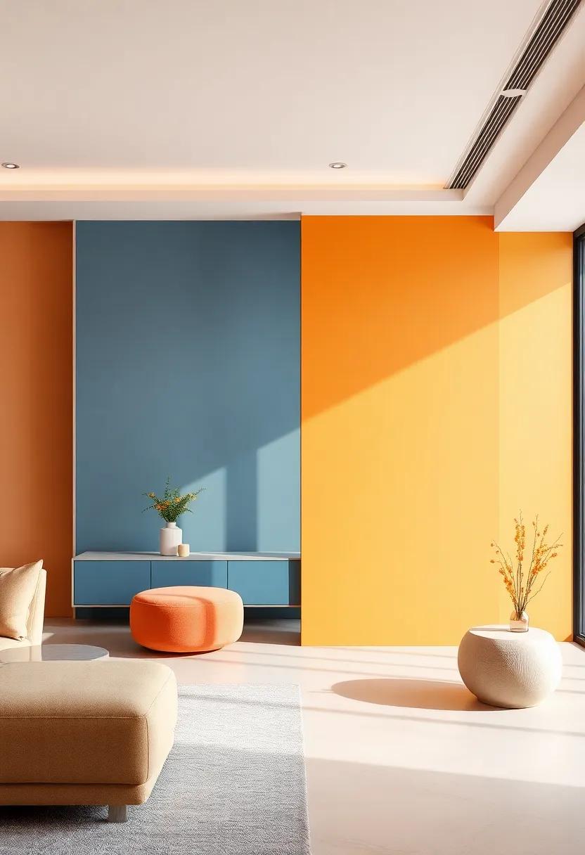 Creative‌ Use⁢ of Color in Living Room ‌Partitions: Bold Choices​ for Bold‍ Spaces