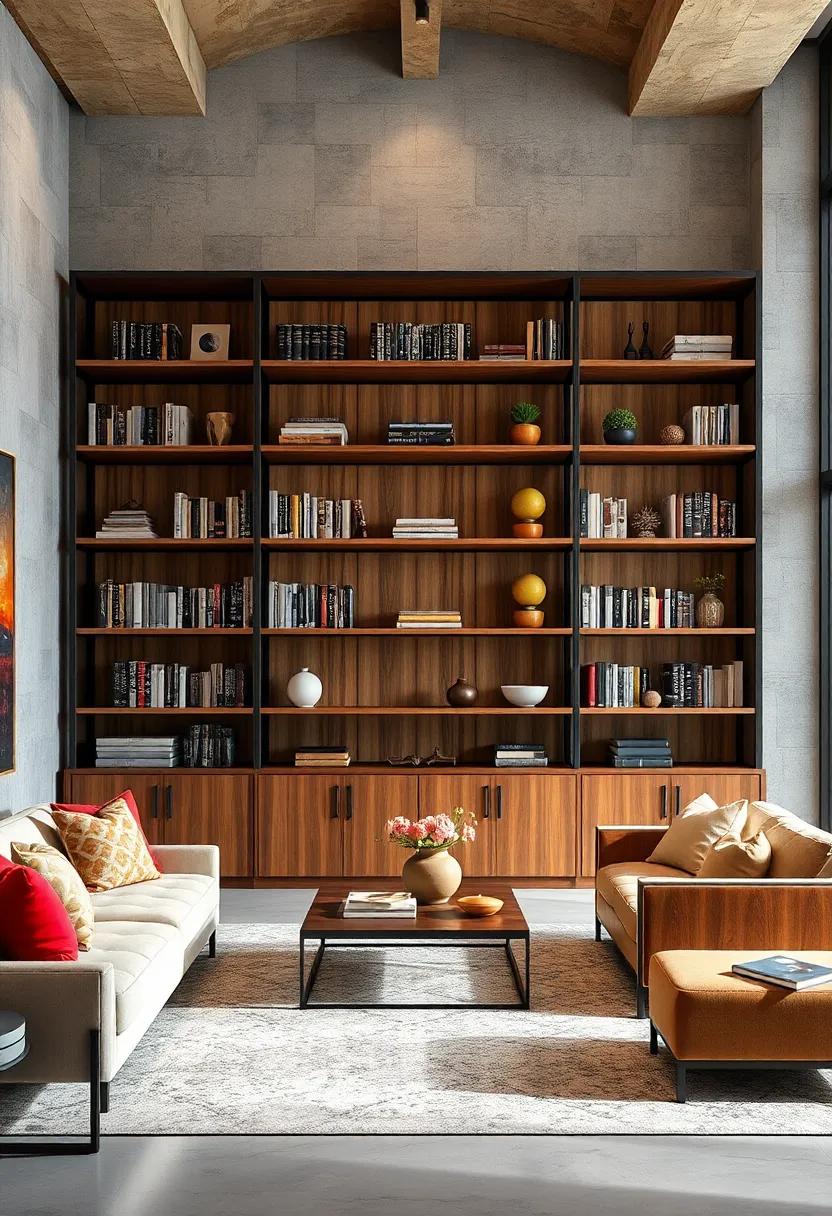 Bold Statements: This oversized⁢ bookcase ‌combines dramatic height ⁢with⁣ deep shelves and cross-braced​ metal framing for a commanding presence