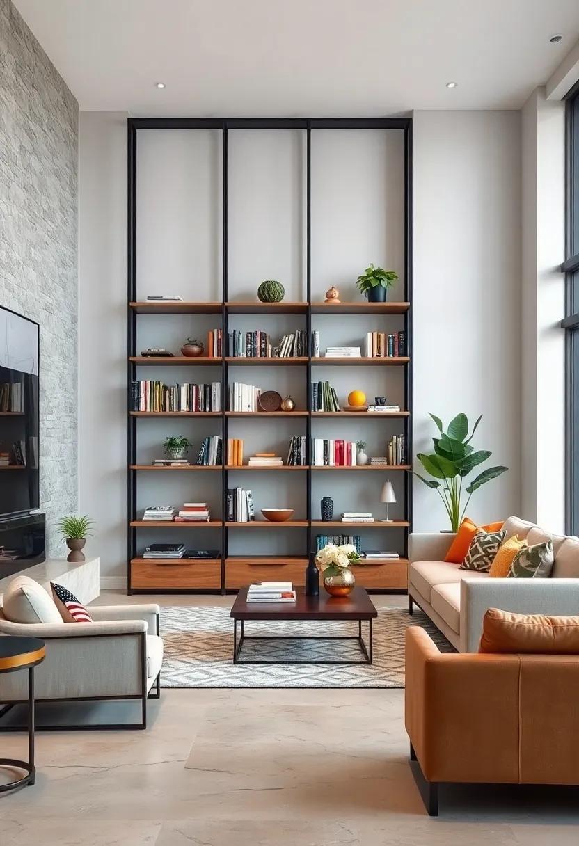 Open Concept: An open-back bookcase ‍design fosters light and visual⁢ space while showcasing your favorite titles‌ and⁣ decor​ pieces