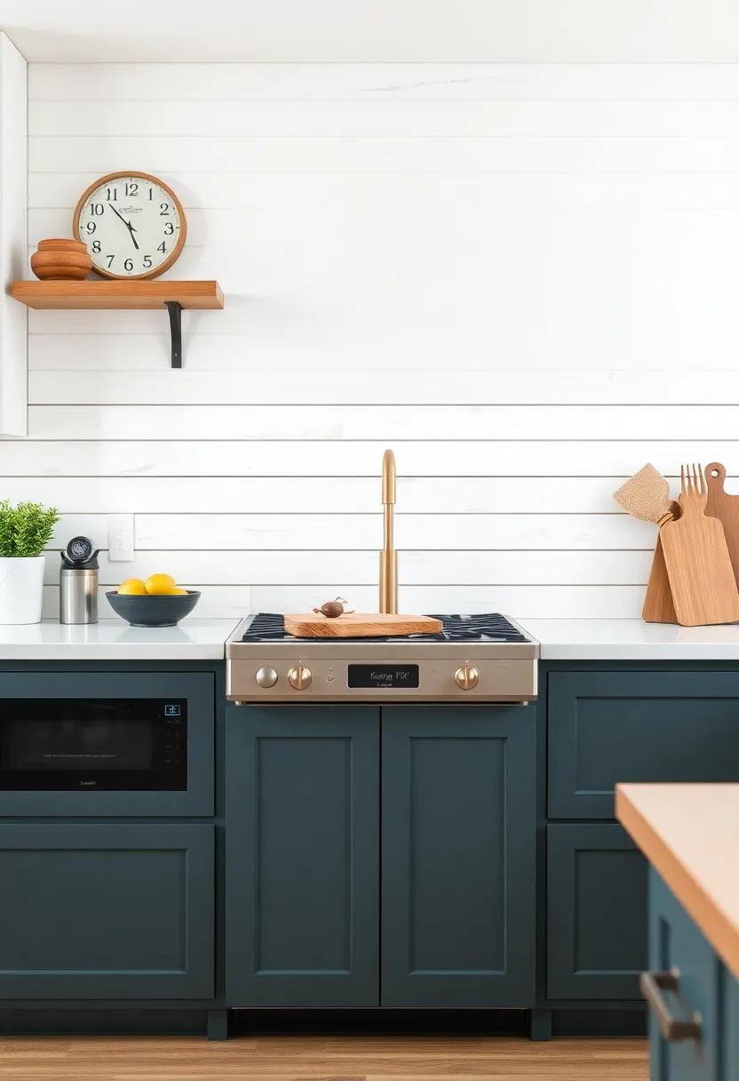 create A Cozy Atmosphere With Shiplap Backsplashes That Enhance Cottage Vibes