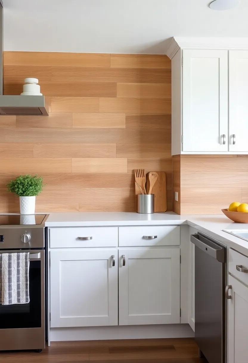 Highlight Your Kitchen’s Character Using Reclaimed wood For A Unique Backsplash