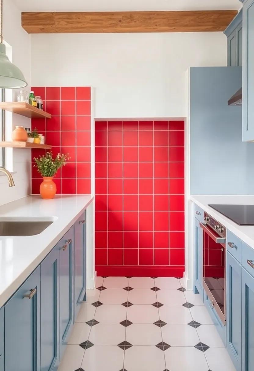 Showcase Vibrant Colors With Encaustic Tiles To Make A Bold Design Statement