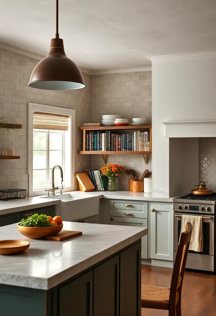 Curated Cookbooks: Display a collection of your favorite cookbooks on a dedicated shelf,inviting inspiration and conversation when guests gather