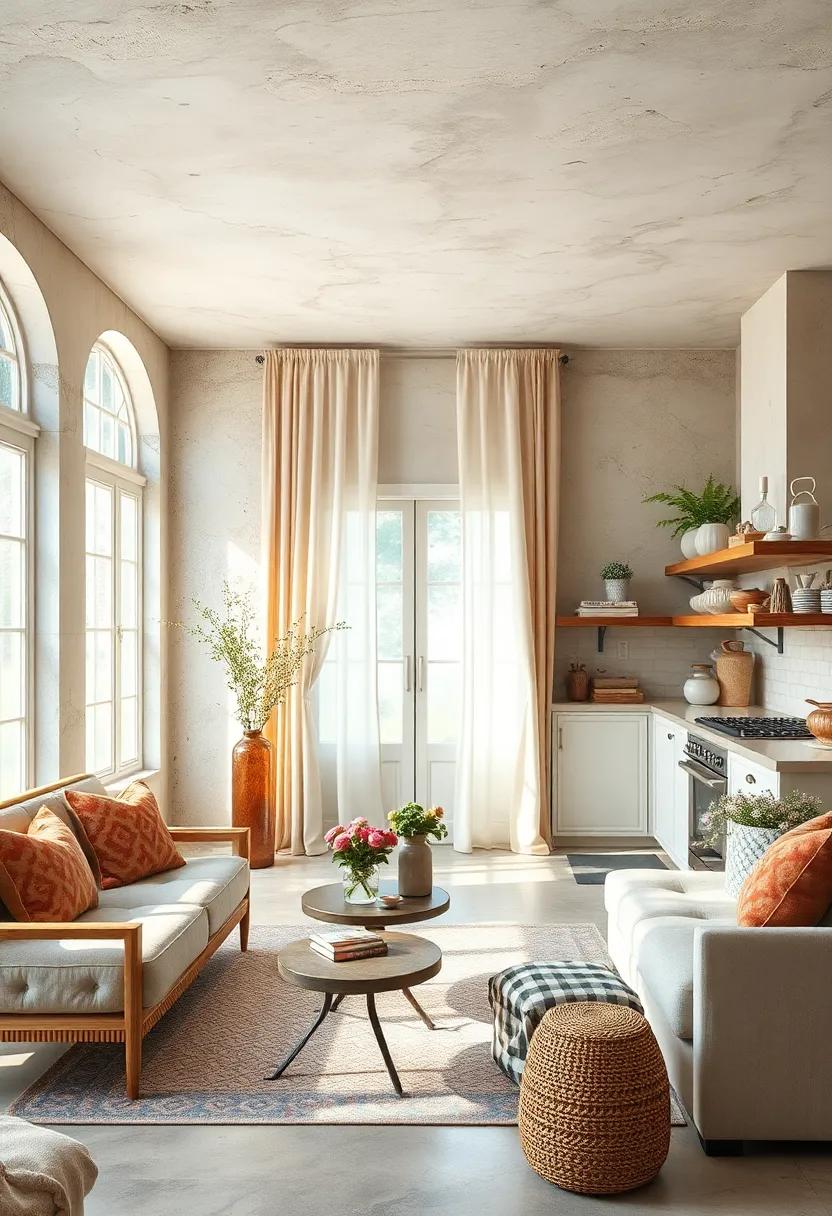 Charming Curtain Fabrics That Soften the Space