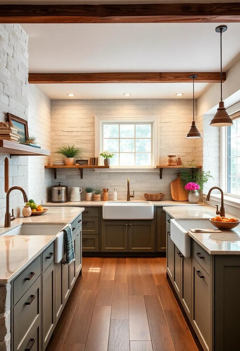 inviting Farmhouse Sinks to Elevate Functionality