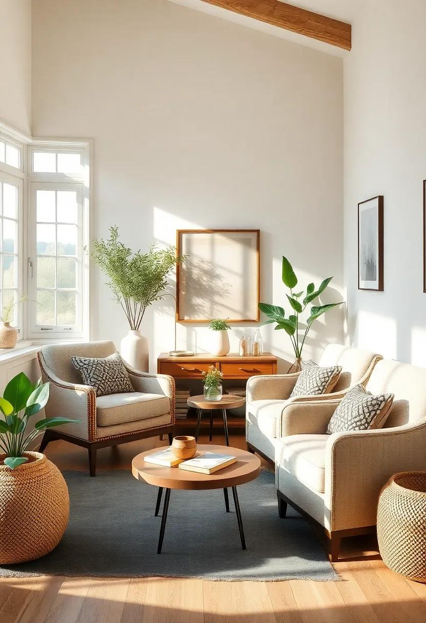 Sustainable Choices: Selecting Eco-Friendly Armchairs for a Country Living Room