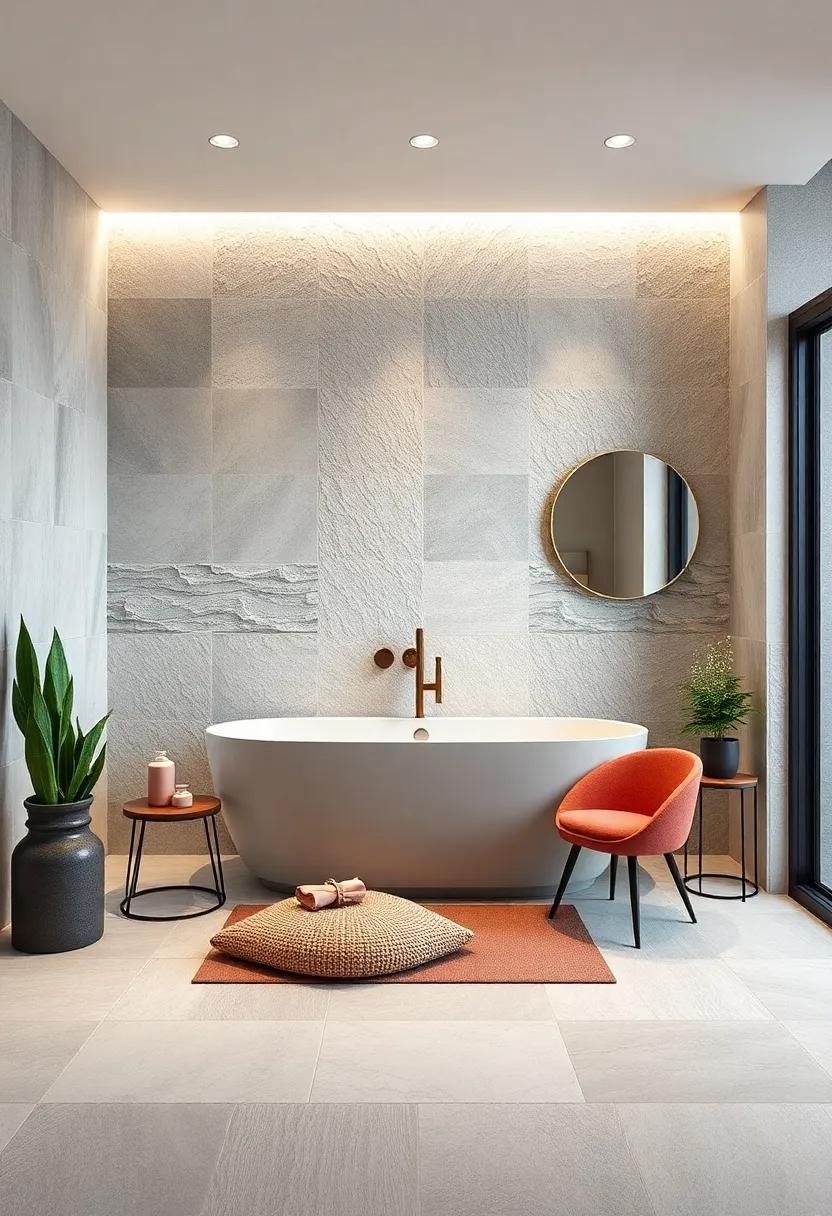 Layered​ Patterns:​ Combine different‍ tile⁢ patterns in⁣ separate sections to⁣ create a layered,eclectic look that reflects your personal ⁢style