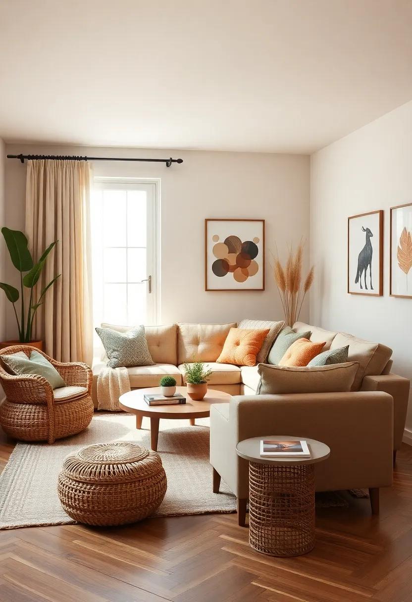 Embrace a Natural palette: Begin by selecting⁤ a harmonious array of earthy colors – think ⁢sandy⁢ beige,olive green,muted terracotta,and deep browns
