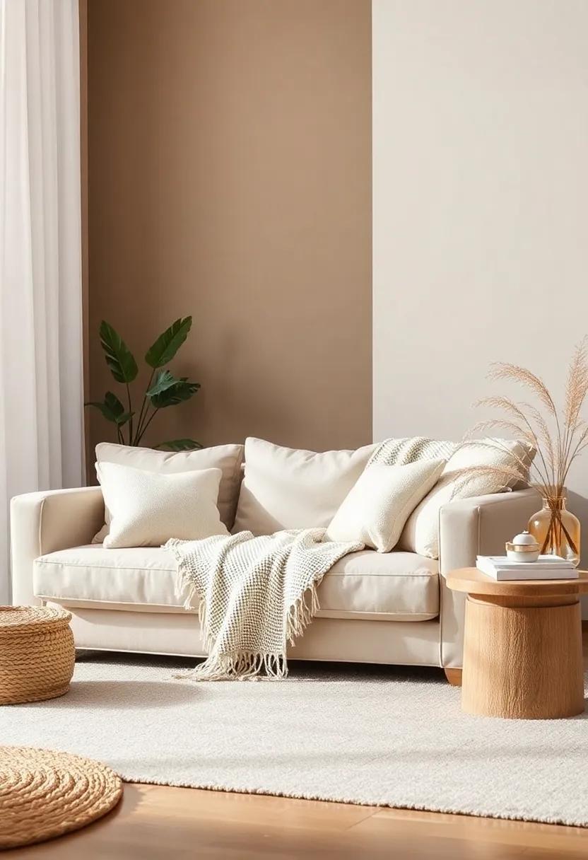 Stay Cozy ‌with Blankets: ⁢Drape a woven throw⁢ over your sofa​ or chair, inviting ⁤warmth and a ⁢layered element to ⁤your ‌decor