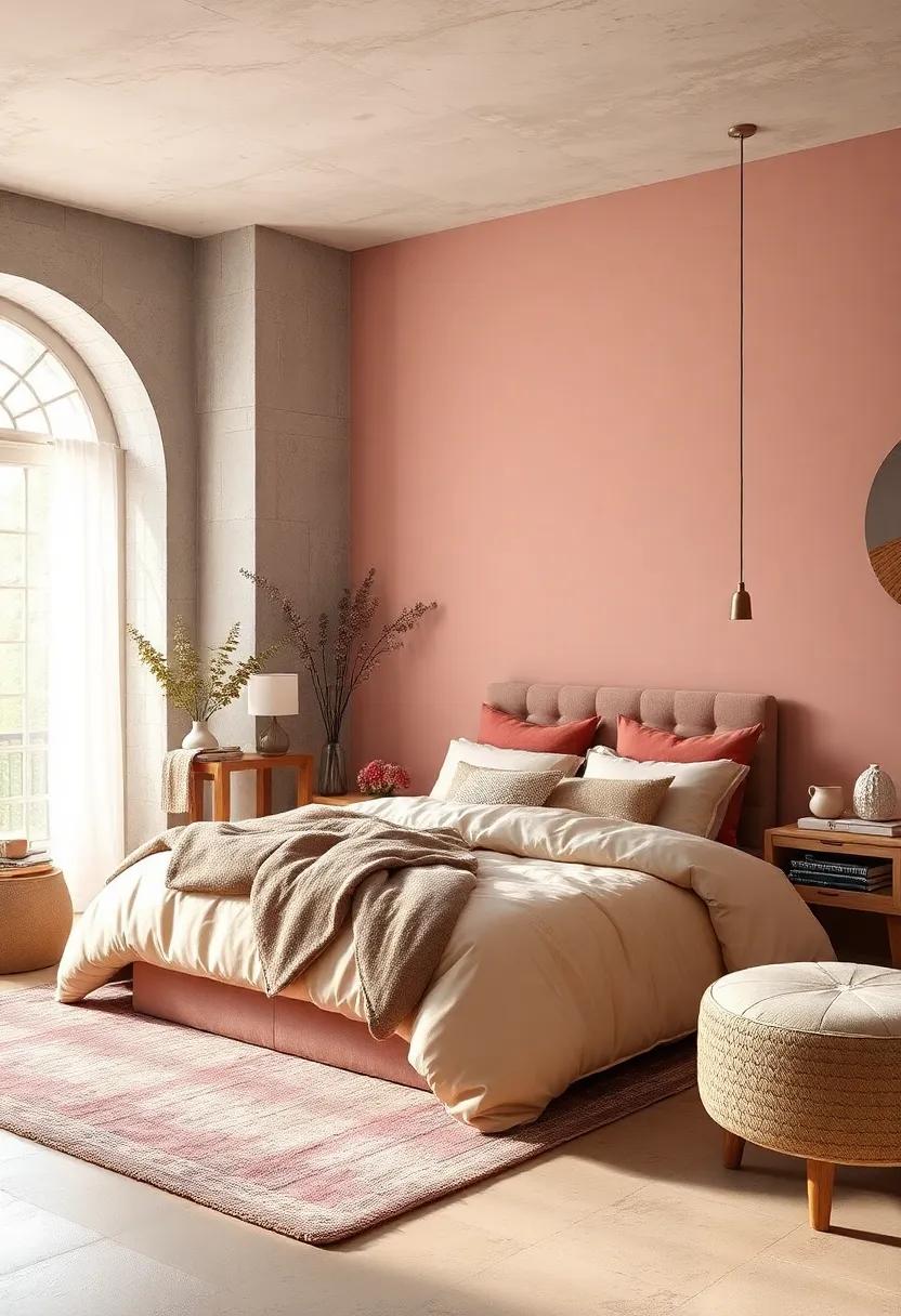 Muted Rose: A delicate, earthy pink that provides a romantic touch while still feeling grounded and serene