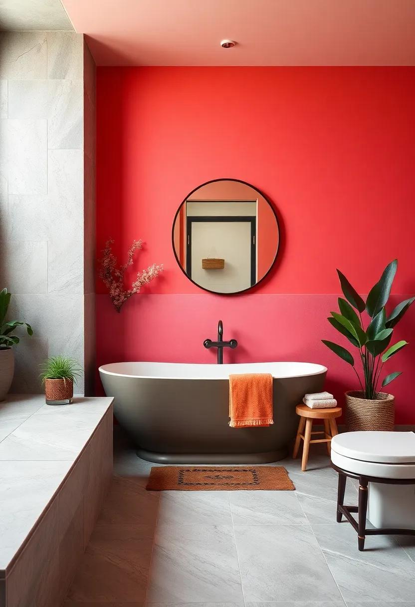 From Drab to Fab: Transformational Power ‌of Bright Bathroom Walls