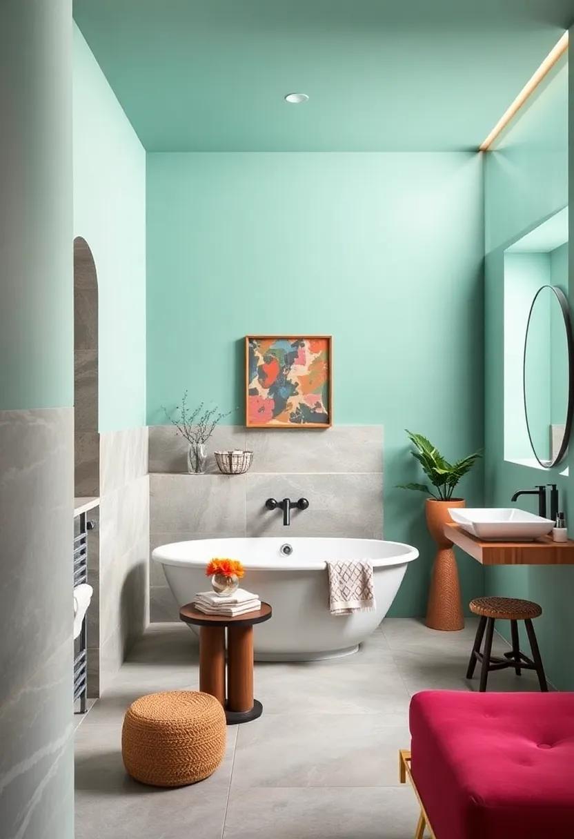 Daring Color Choices​ for the Adventurous ⁣Bathroom Designer