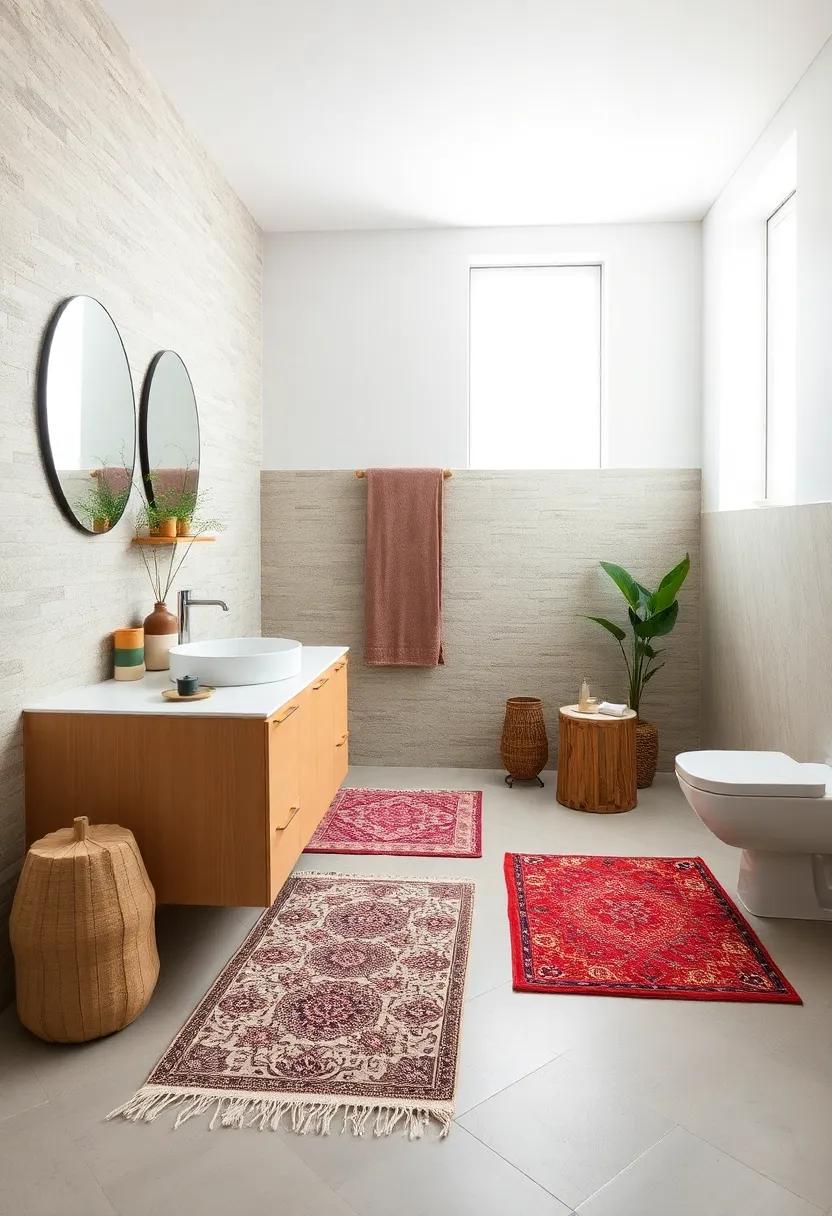 Minimalist Statements: Go for small, intricately patterned rugs that ‍serve as focal ​points without overwhelming the space, perfect for ⁤a sleek, minimalist design