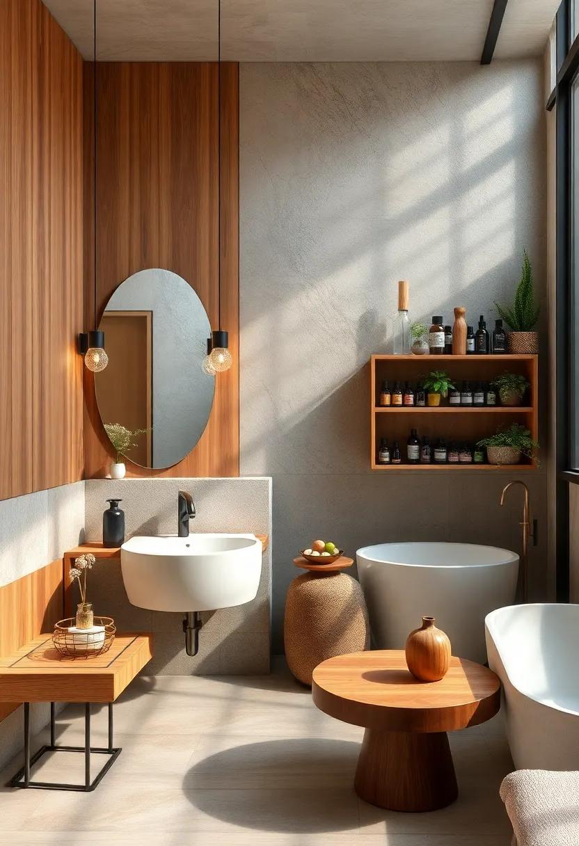 Eclectic Artwork: Hang⁣ wood-mounted art pieces or framed photos that ⁤celebrate the beauty of nature or ⁣abstract designs