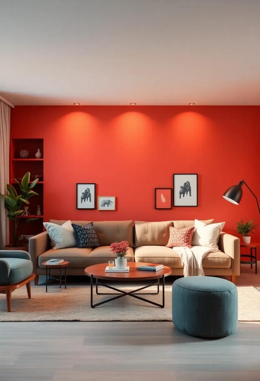 creating a ‍Cozy Ambiance with Soft Lighting and Rich Hues