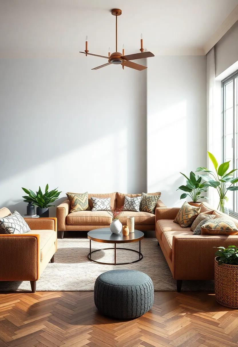 Blending Textures: A Harmonious Mixture of Fabrics and ⁢Finishes