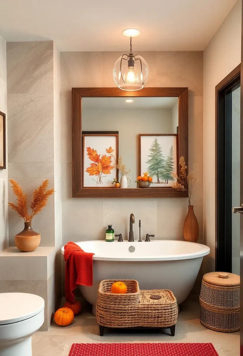 Reclaimed wood Frames: Frame your favorite fall prints in reclaimed wood for a sustainable and stylish touch indicative of the season