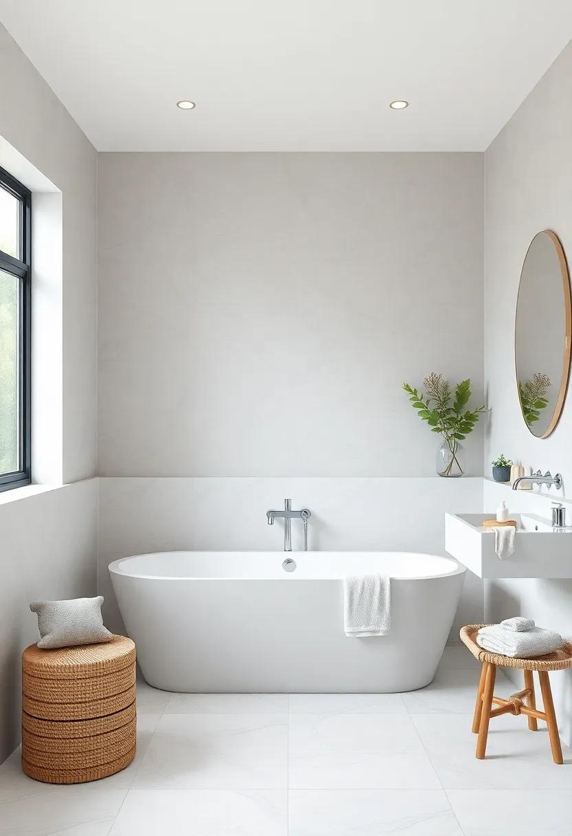 Cohesive ​Aesthetic: Matching Tubs ⁣with Overall Bathroom ⁣Decor