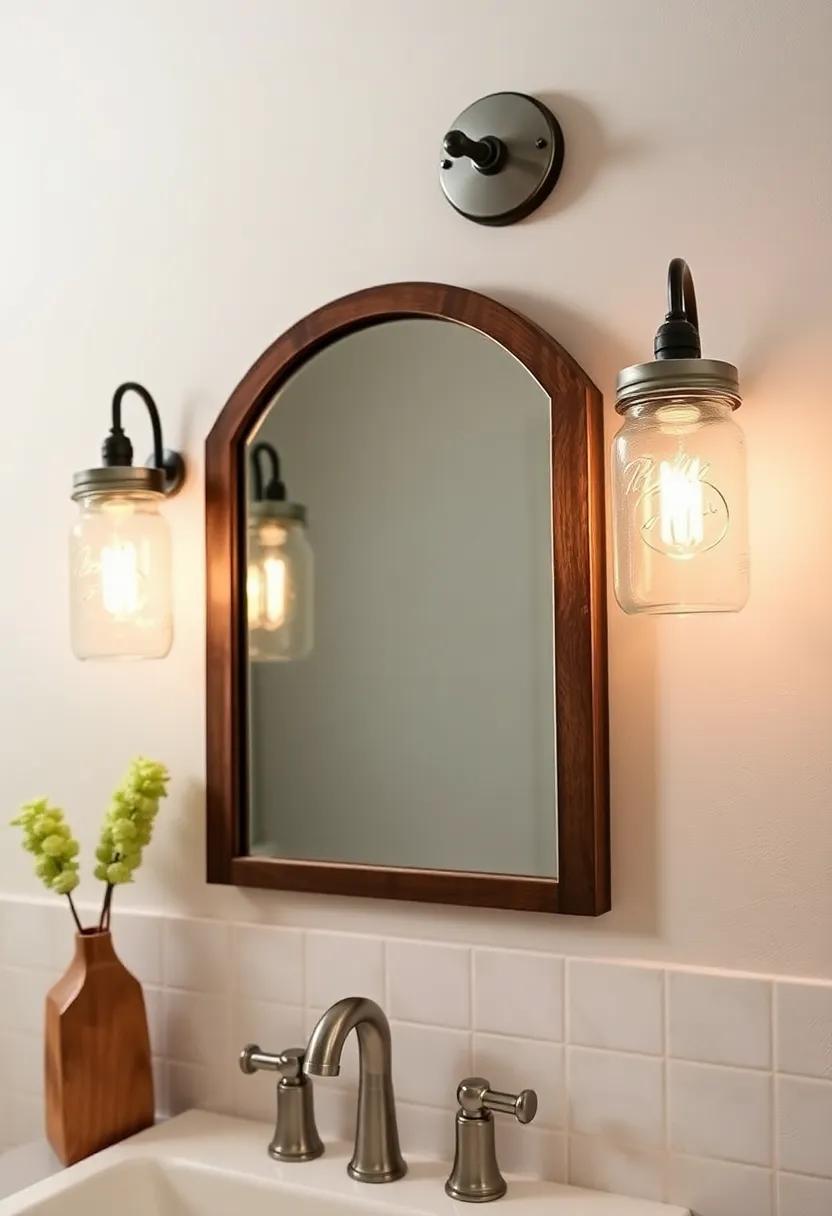 Mason Jar Sconces: Illuminate your ‍space ‌with‍ DIY⁢ mason⁢ jar ‍sconces that ‍bring a touch of rustic romance ‌and ‌serve as functional lighting ⁤solutions