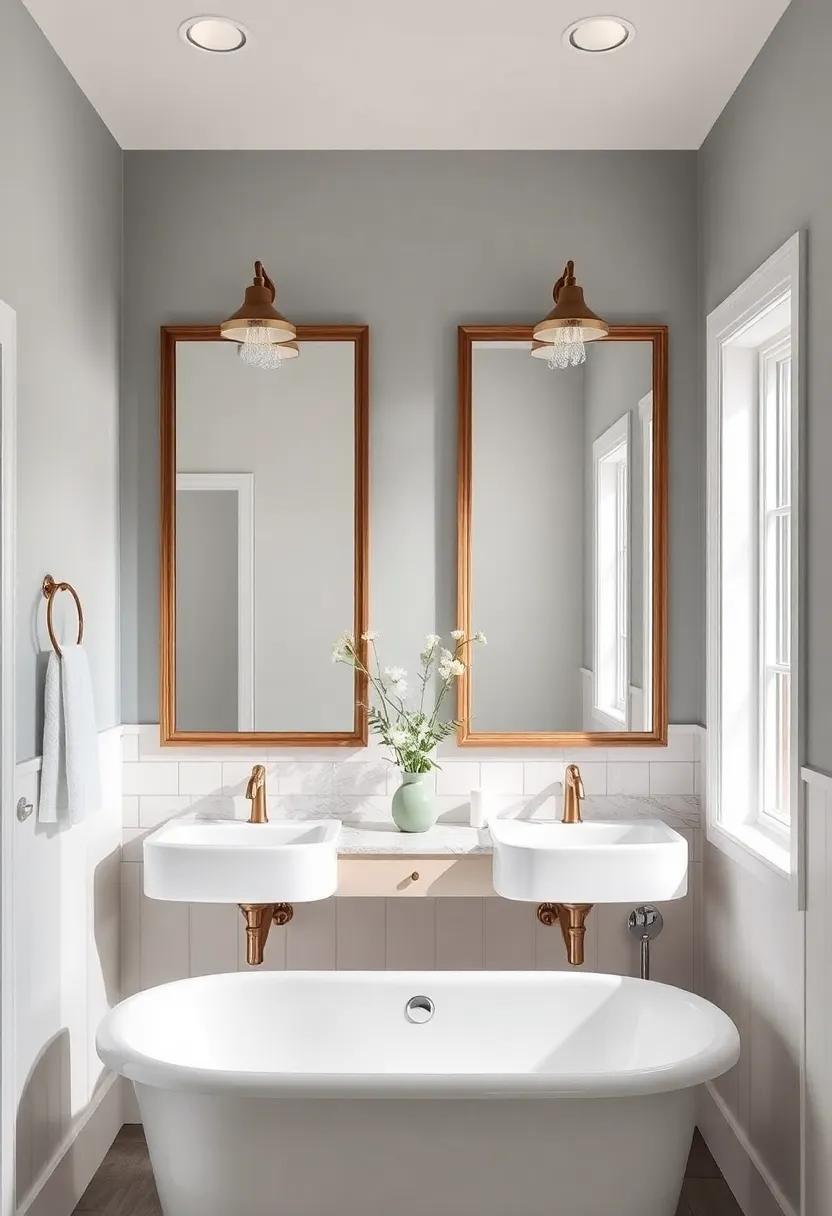 Color​ Harmony: ‌selecting‍ Mirror Sizes ⁤That Enhance Your bathroom Palette