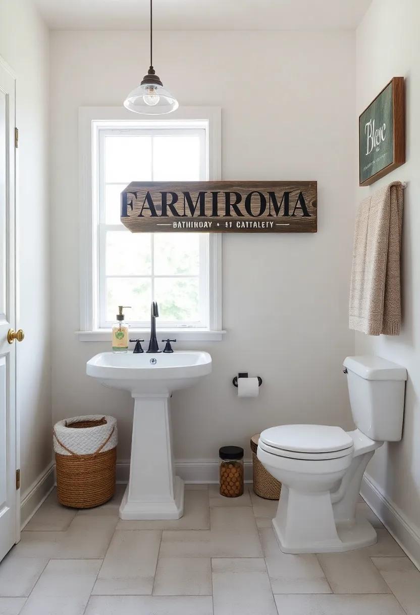 Farmhouse-Style⁤ Vintage signs ⁣to Complement Your ‍Storage Setup
