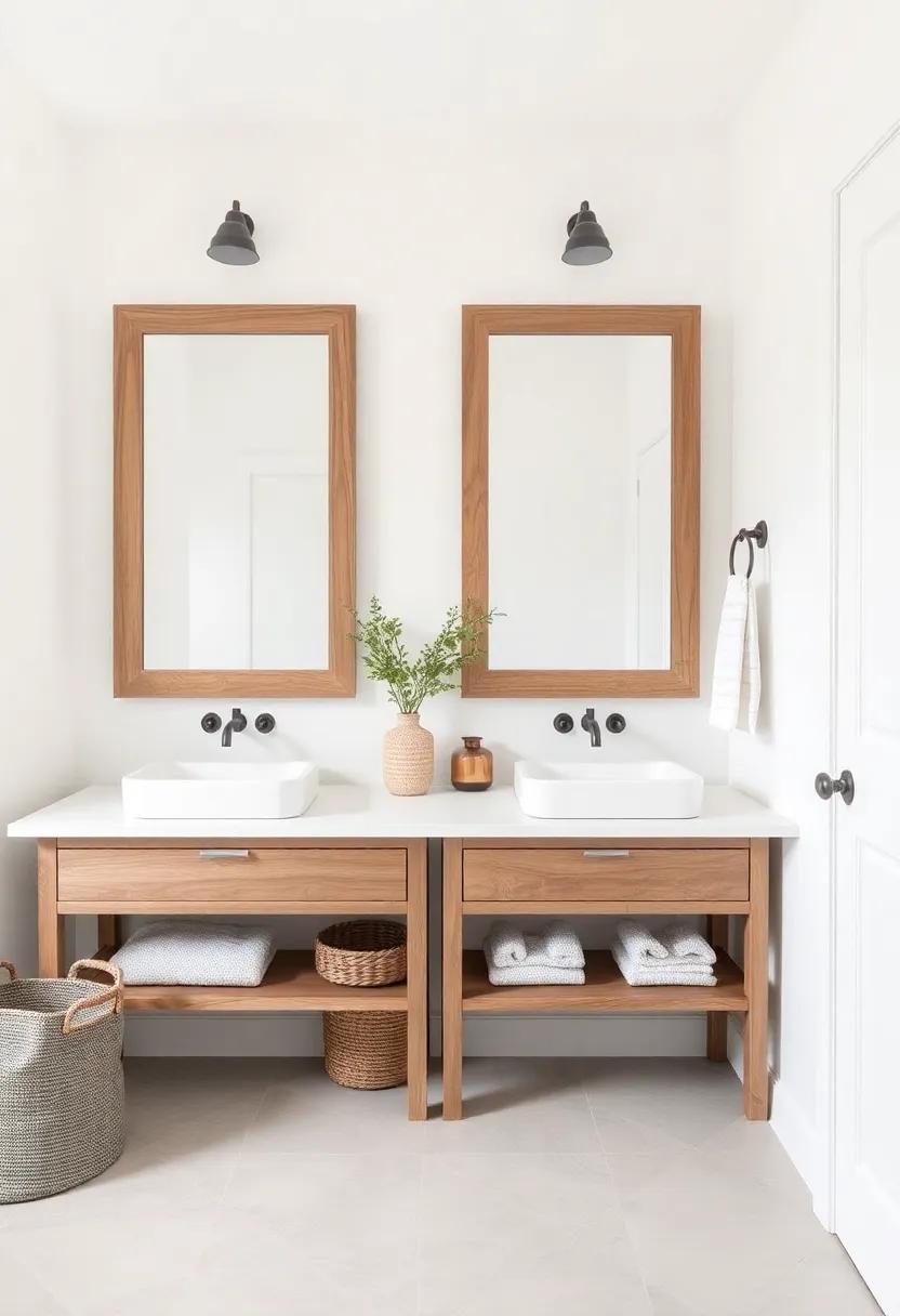 Rustic⁣ Mirrors that Open up Space Alongside⁢ Functional storage Ideas