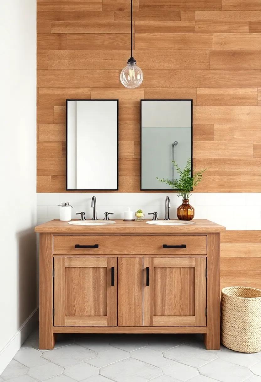 The Allure of Rustic Wood Finishes in Modern Bathrooms