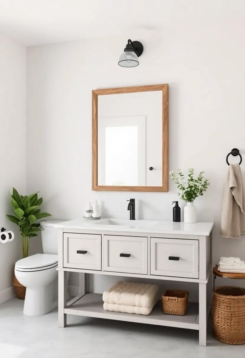 Personalizing your Farmhouse Bathroom with Decorative Touches