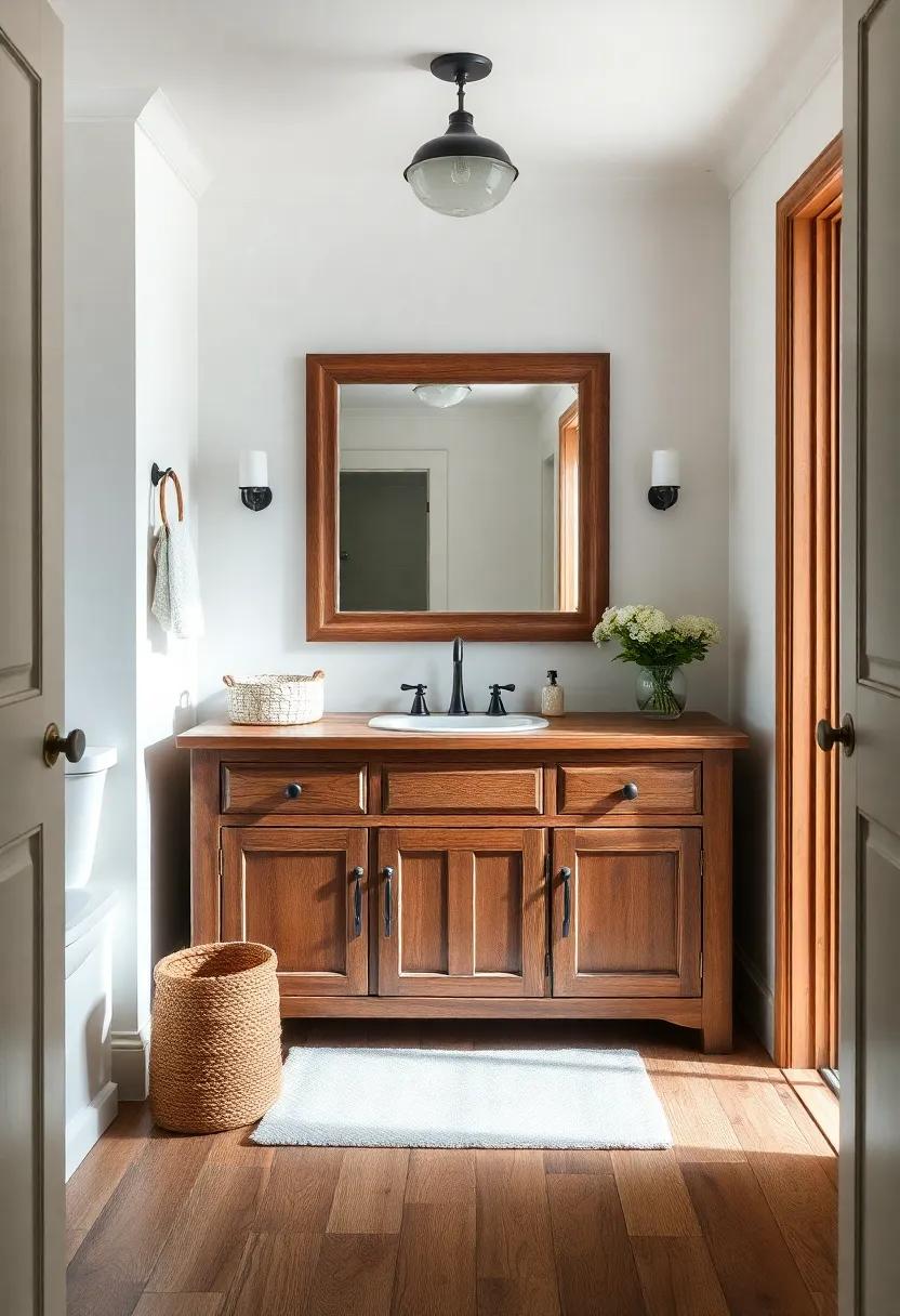 The Timeless Appeal of Antiques in Farmhouse Bathrooms