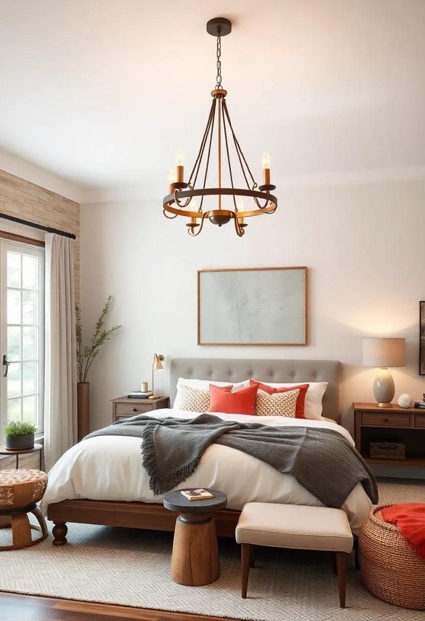 Eclectic Accessories:‌ Embrace a mix of decor styles, using an eclectic ⁤chandelier to tie‍ together varying elements in your farmhouse sanctuary