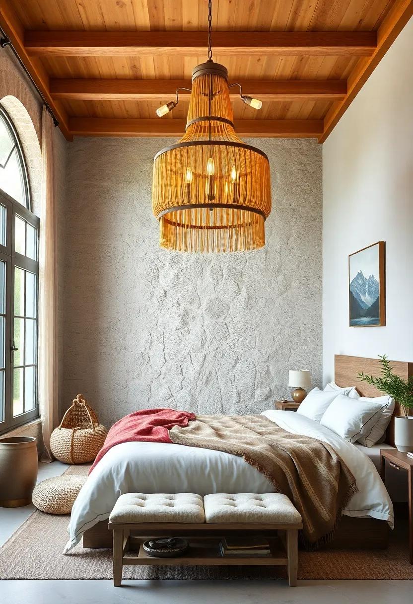 Harmony‌ with Nature: Use natural materials like jute and⁣ bamboo⁣ in your⁤ chandelier choices for an organic,‍ serene ambiance