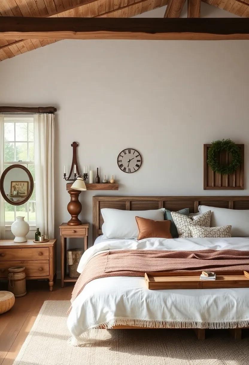 incorporating vintage Finds for Timeless Charm in Rustic Retreats