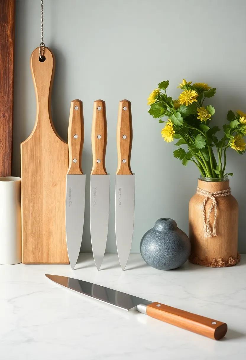 Gorgeous Handmade Knives for Precision and Aesthetic Appeal in the Kitchen
