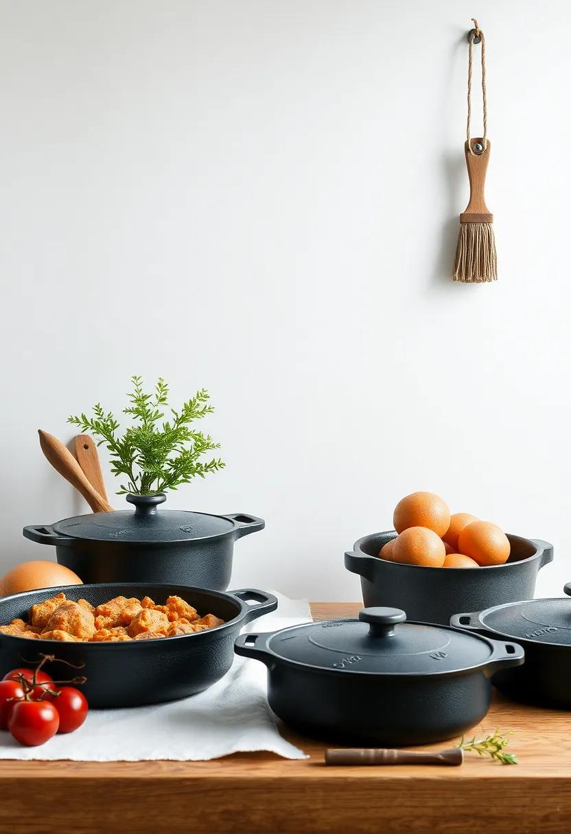 Rustic Cast Iron Cookware for Authentic Flavor and Hearty ‍Meals
