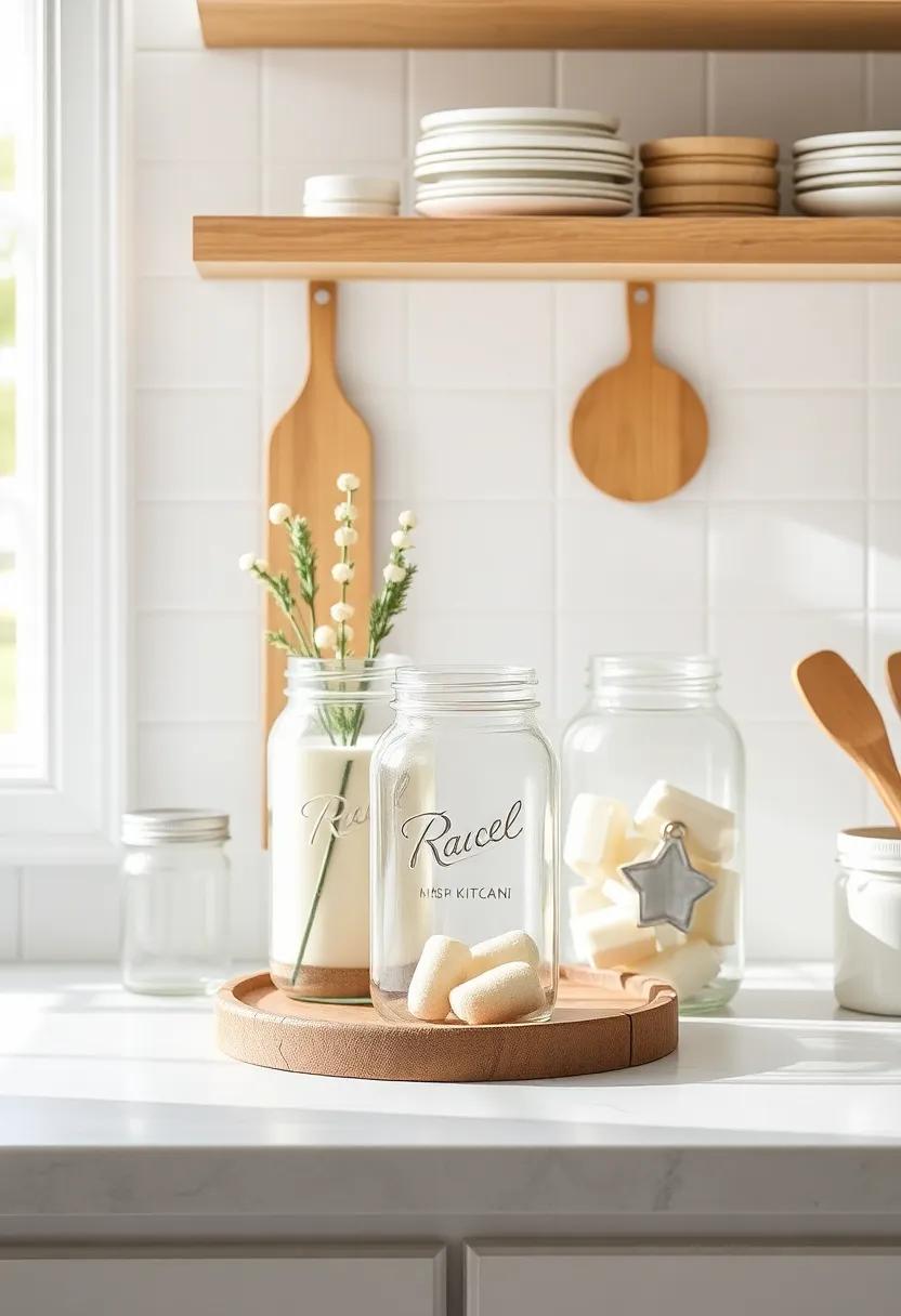 Whimsical Mason Jar Accents to Store Essentials​ in Style