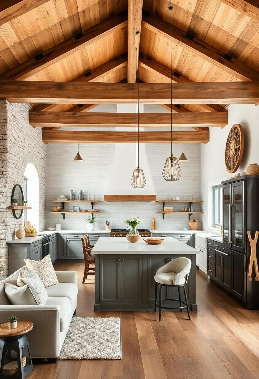 Textural Layers: Mixing materials, such as metal‍ accents with wooden beams, introduces exciting textures that elevate the design, providing depth⁣ and character to ​the ‍space