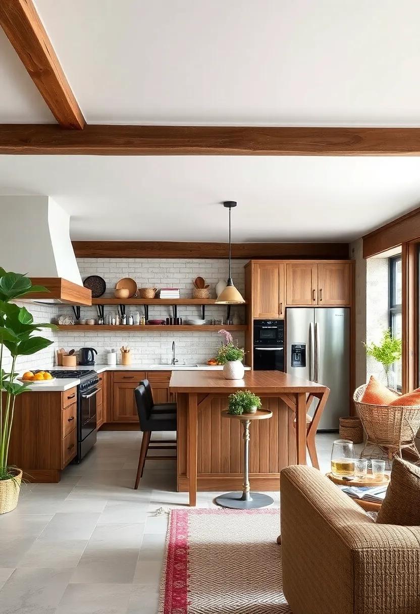 Reclaimed ⁢Wood Beams: Exposed wooden beams that add architectural interest and enhance the farmhouse vibe