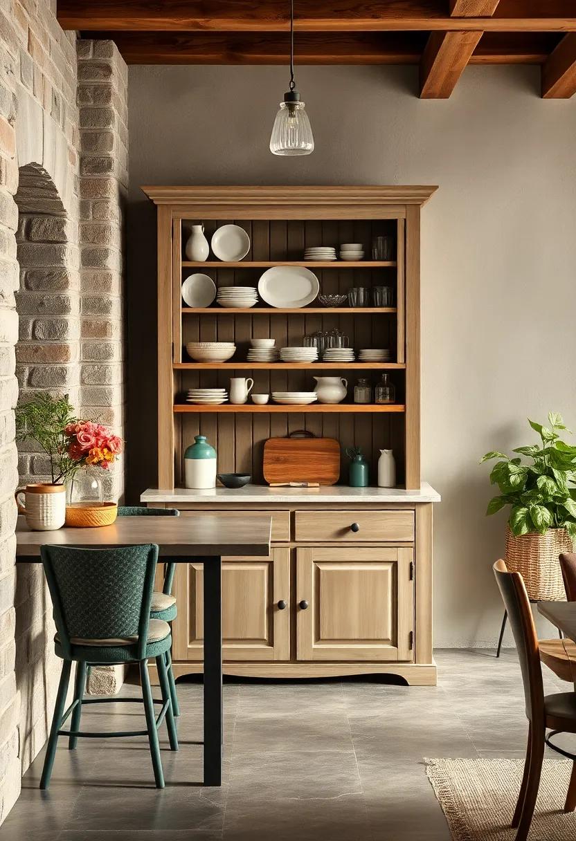 Vintage ‌Hutch: A charming piece to showcase your collection of heirloom dishes and family treasures