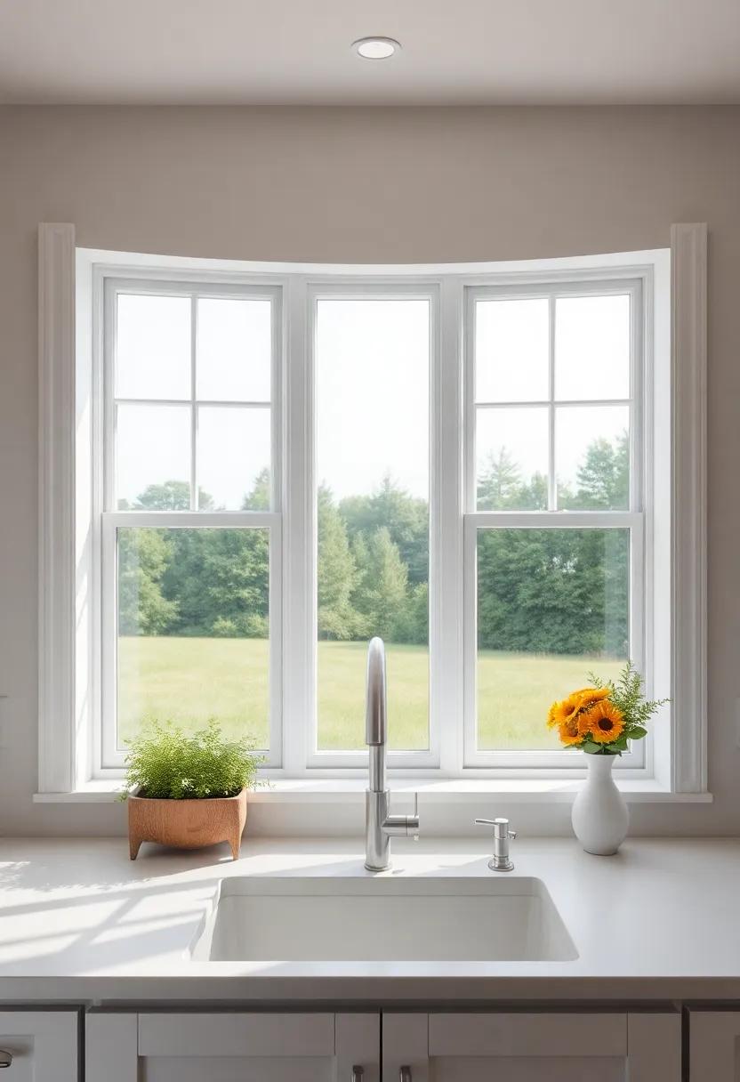 Captivating‍ Corners: Bay Windows‍ as Focal Points in ​Farmhouse Kitchens