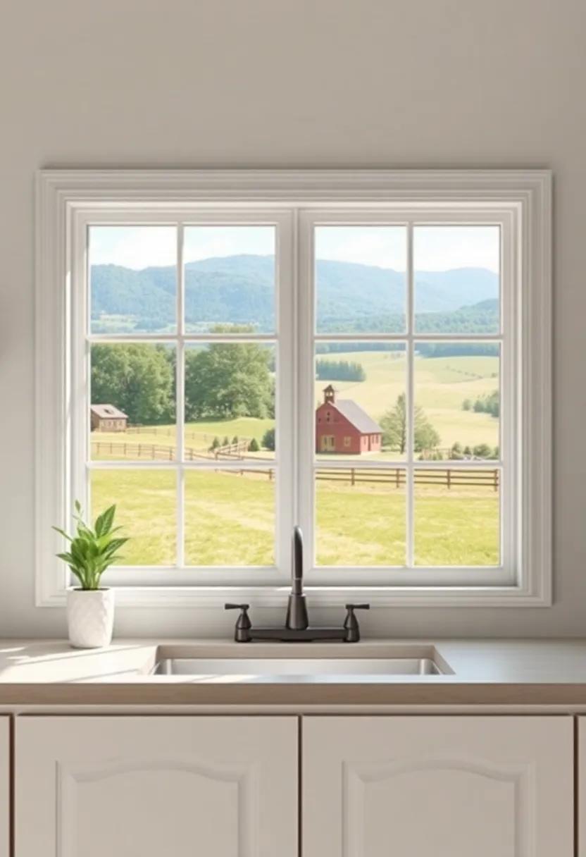 Framed Views: How Farmhouse Kitchen⁢ Windows Enhance Scenic Landscapes