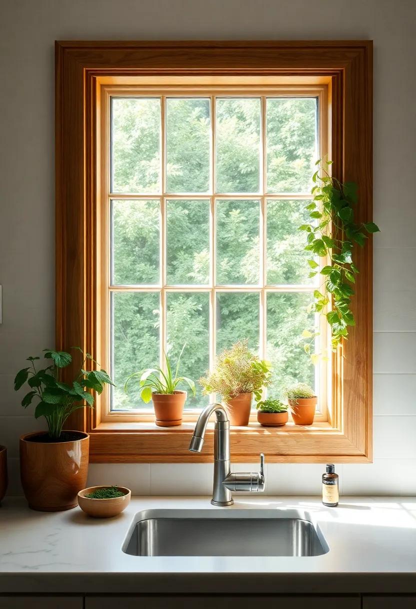Herb Gardens Beyond Glass: Using Window Sills for​ Greenery